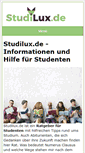 Mobile Screenshot of magazin.studilux.de